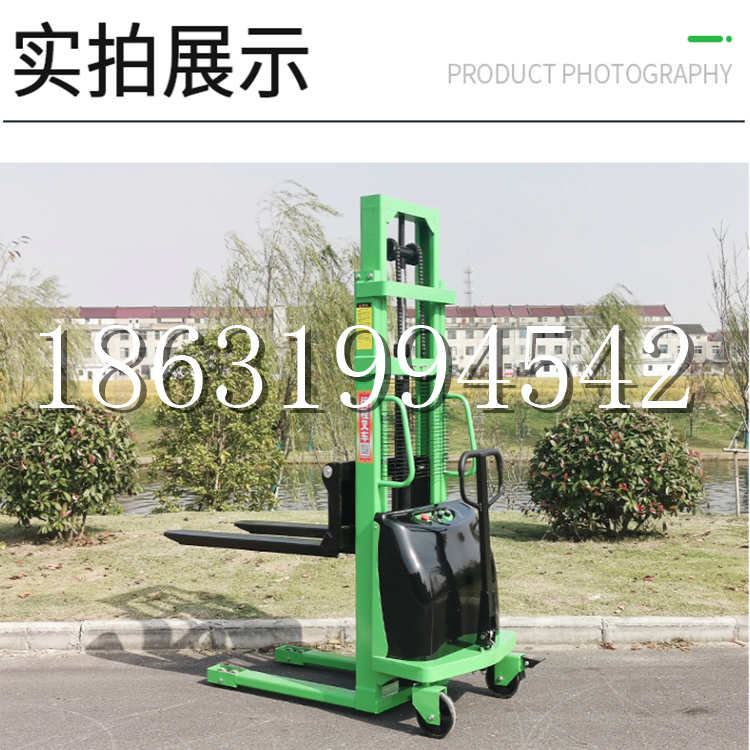 滨城区电动叉车堆高车液压铲车电瓶1吨2吨站驾步行式小型全自动叉车